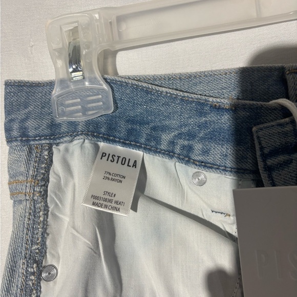 Pistola Light Blue Denim Mini Skirt - Picture 10 of 13